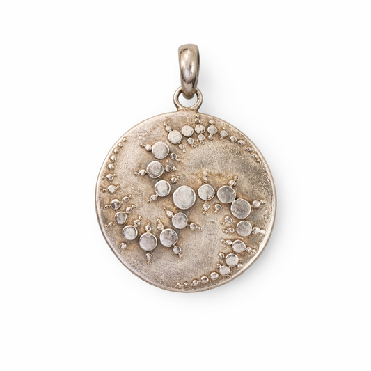 Sacred Geometry Constellation Celtic Maze Pendant – 925 silver