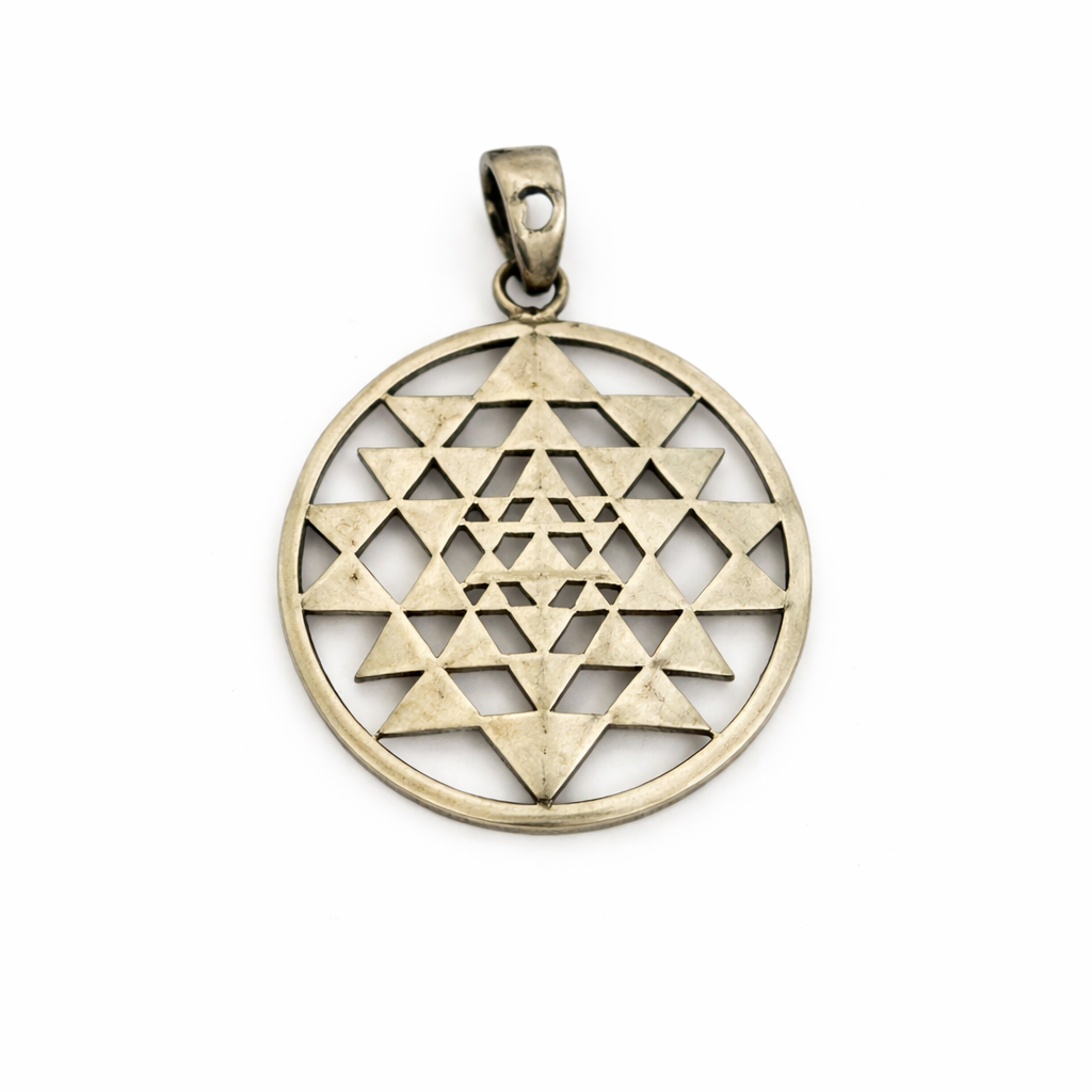 Geometric Sacred Geometry Pendant