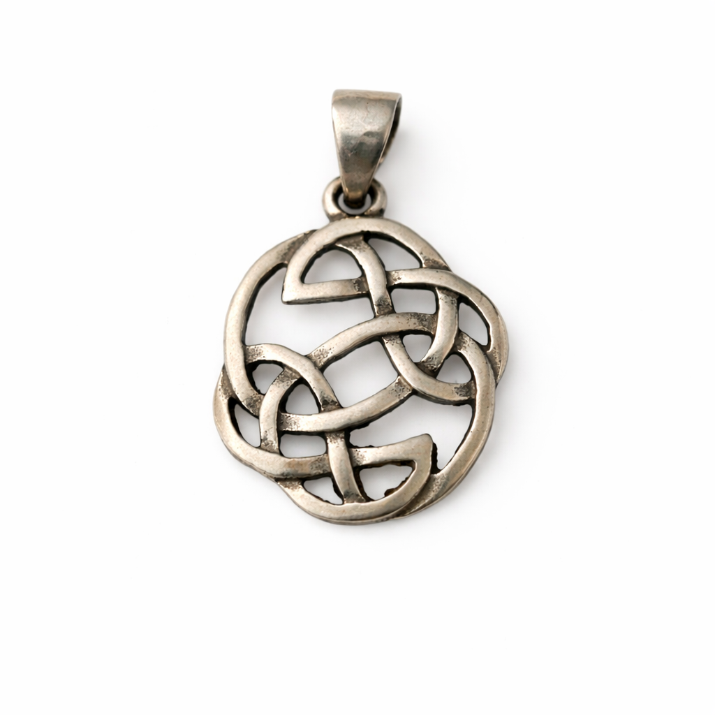 Silver Celtic Sacred Geometry Pendant