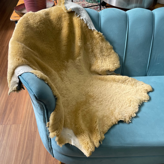 GenuineFluffySheepskincaramel