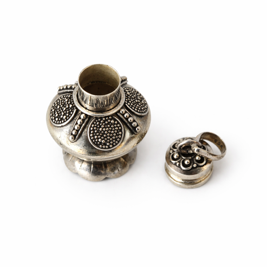 Opening Standing Parfume Pendant 925 Silver