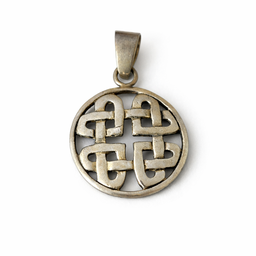 Silver Celtic Sacred Geometry Pendant