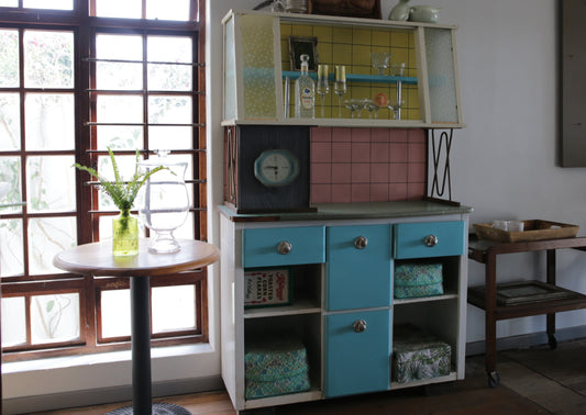 Vintage Metal Kitchenette Table 
