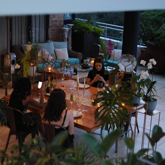 Private Dining Decor Setup