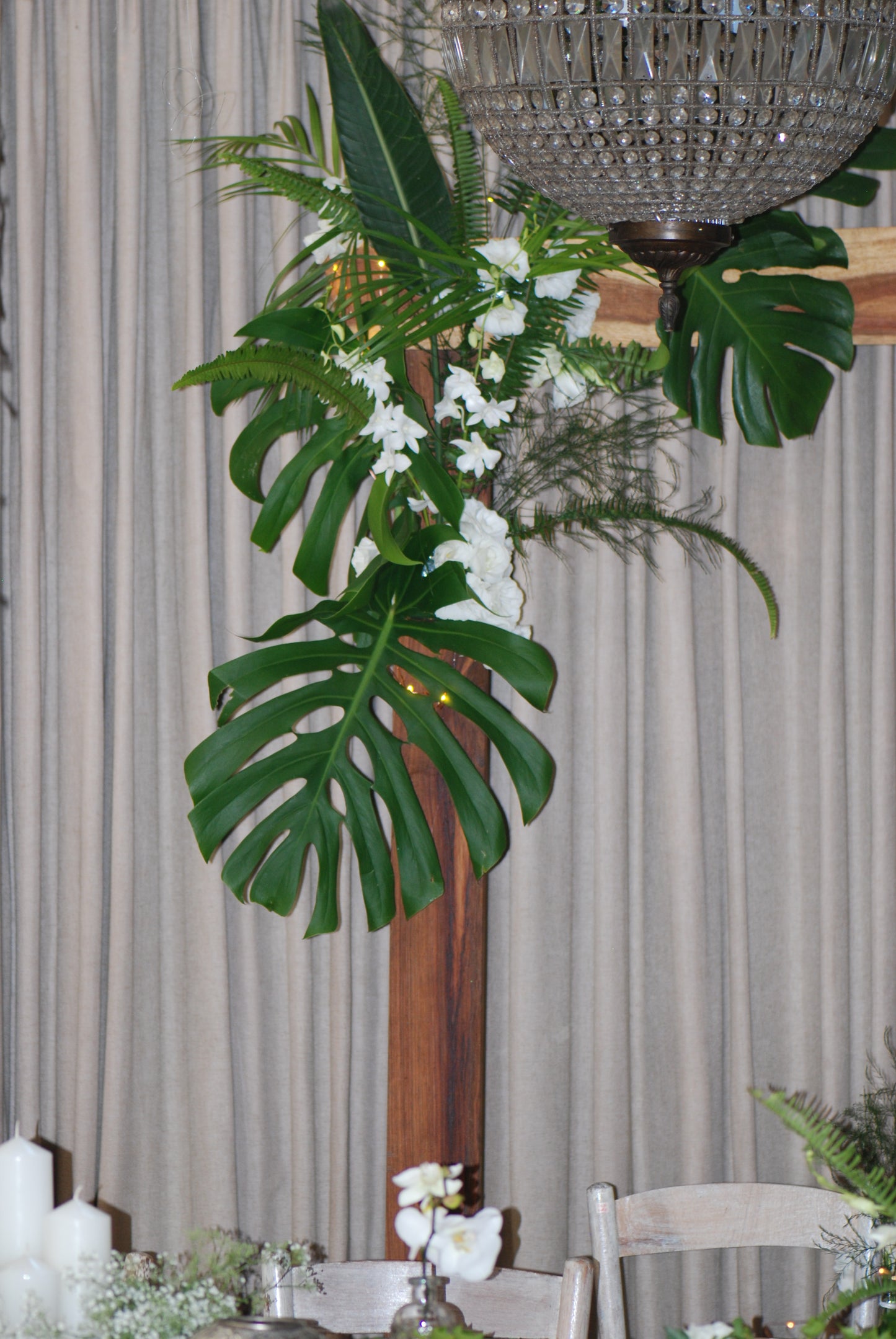 Classic White & Green Decor