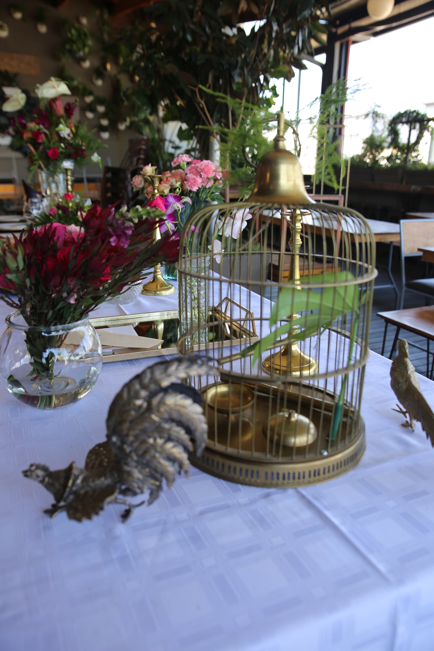 Vintage Brass Birds - Rental