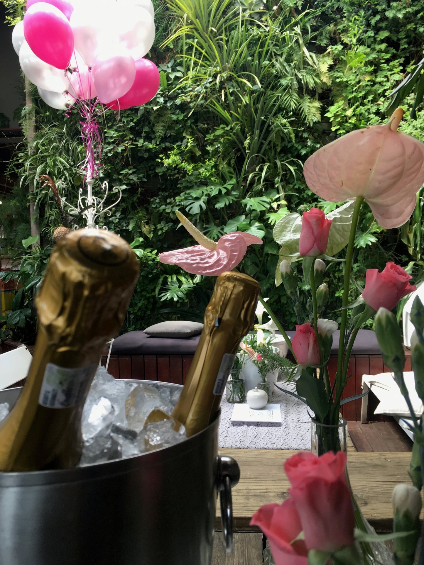 Private Dining Decor Setup