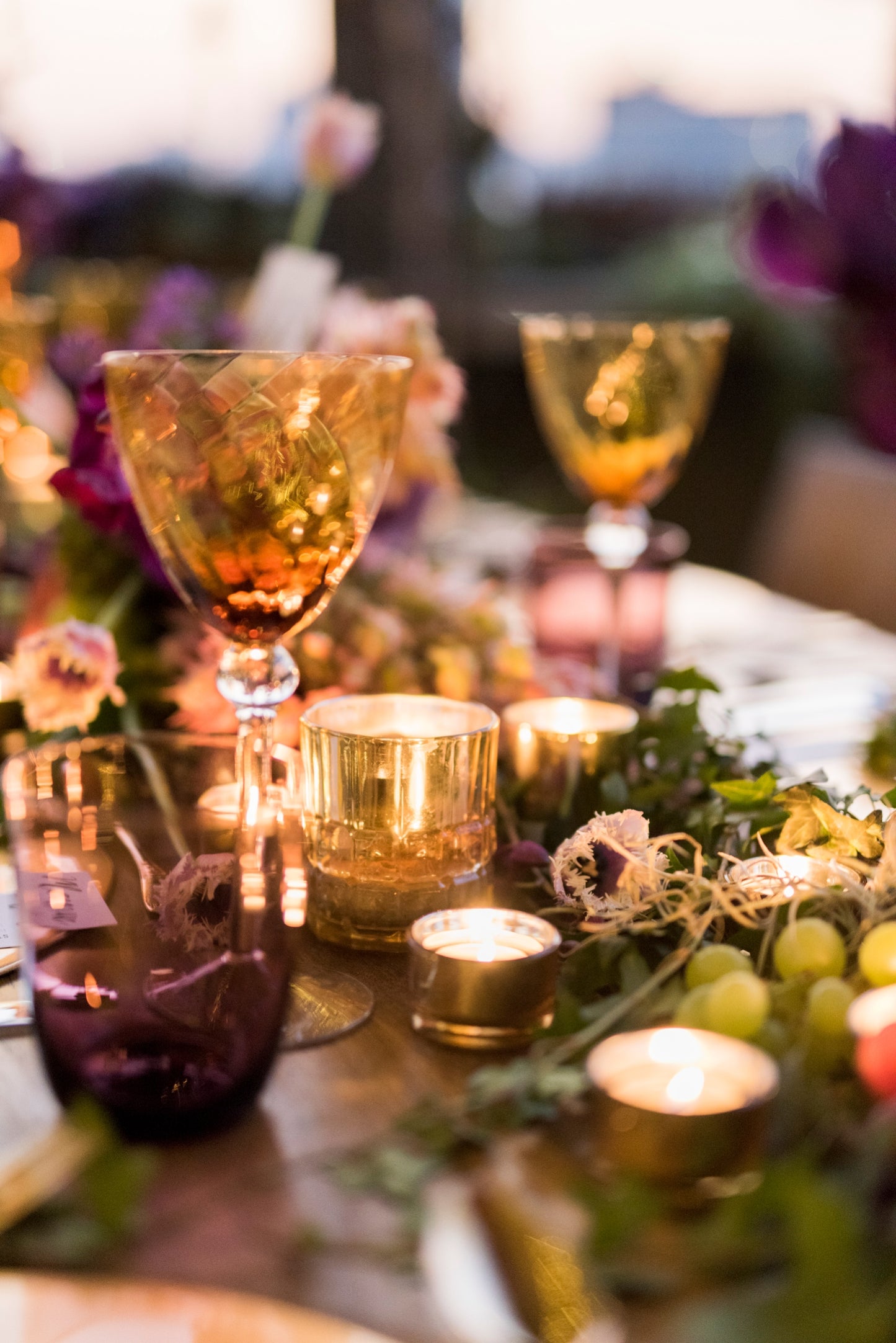 Boho Table florals Event decor 