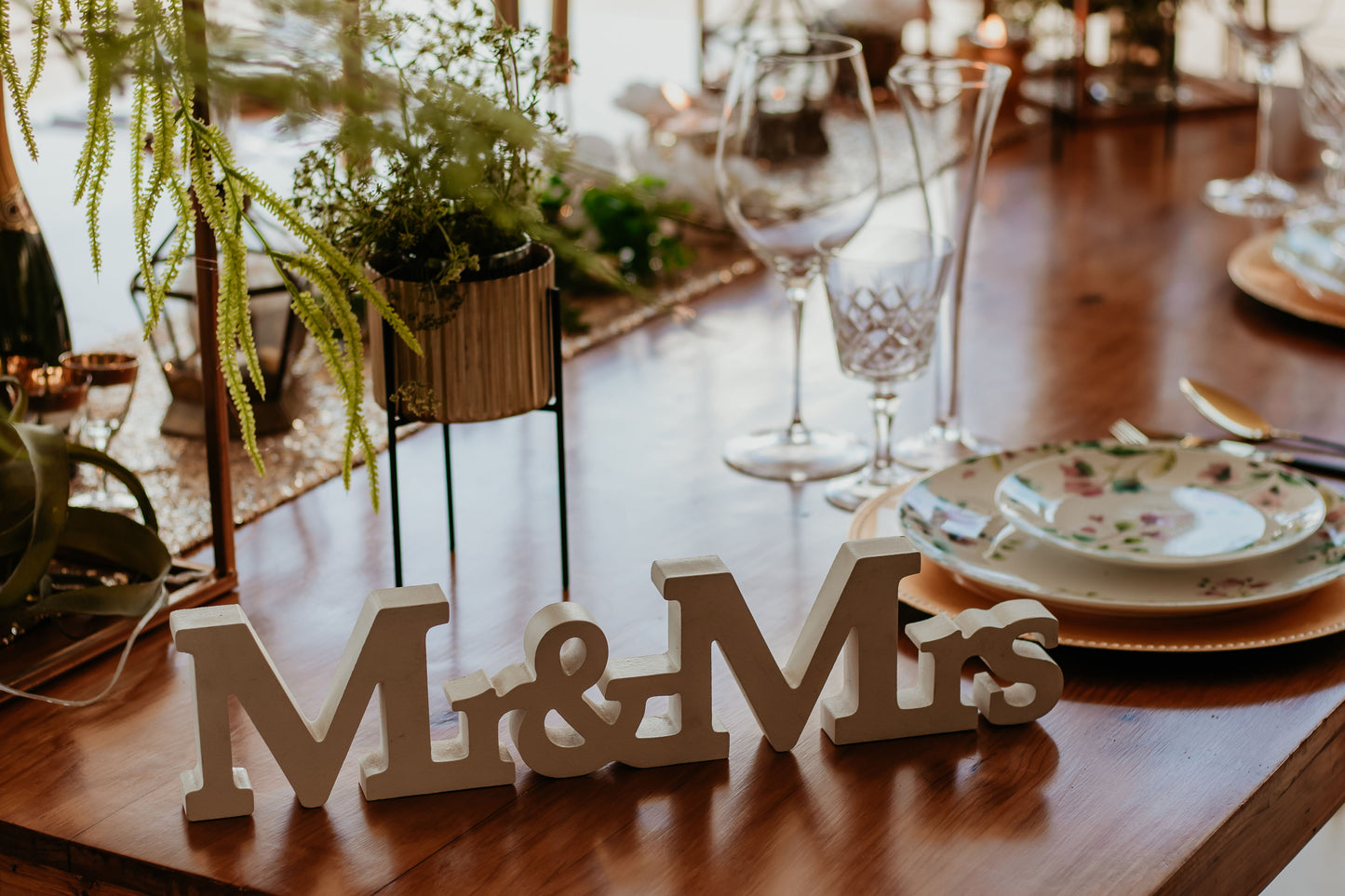 Private Dining Decor Setup