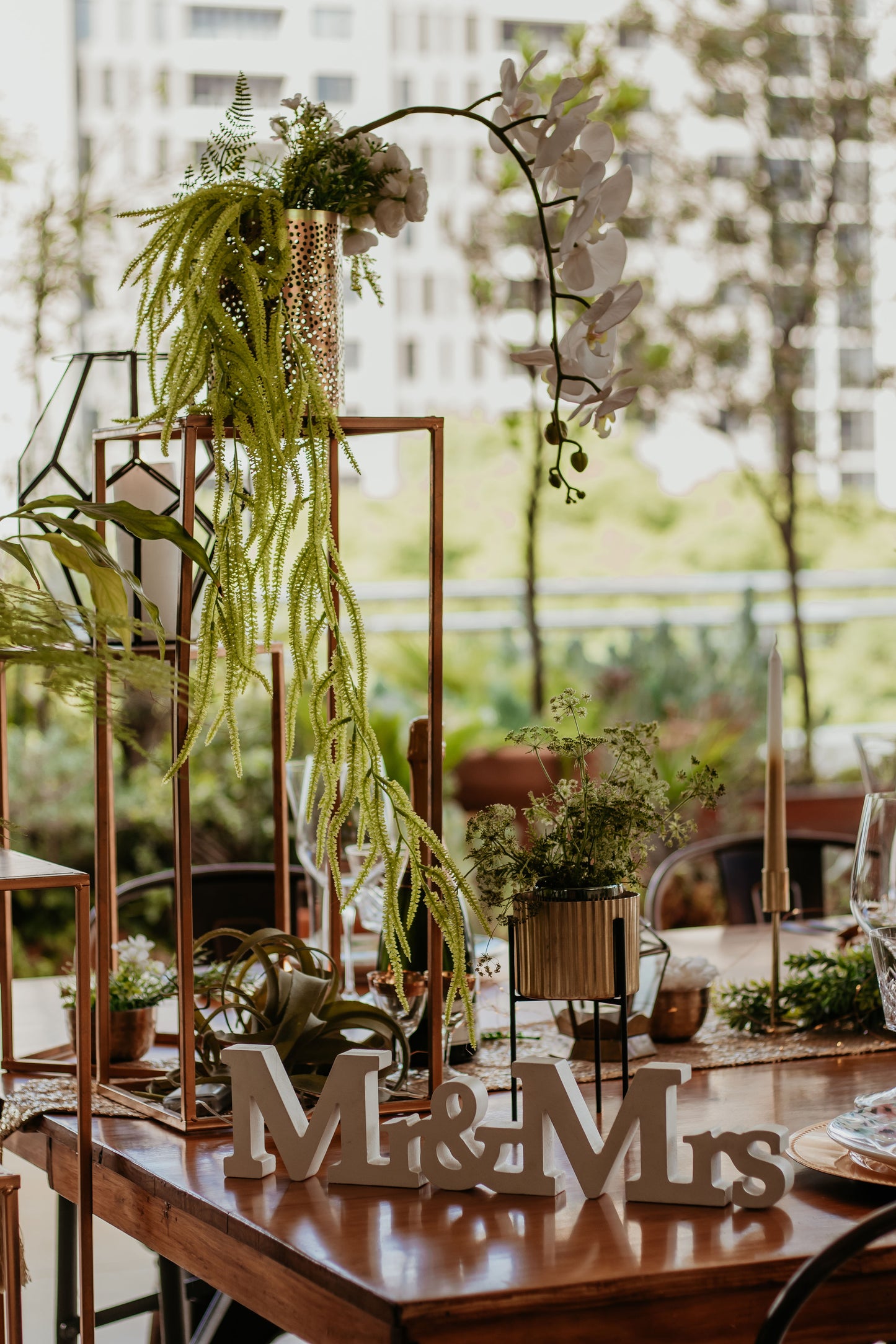 Private Dining Decor Setup