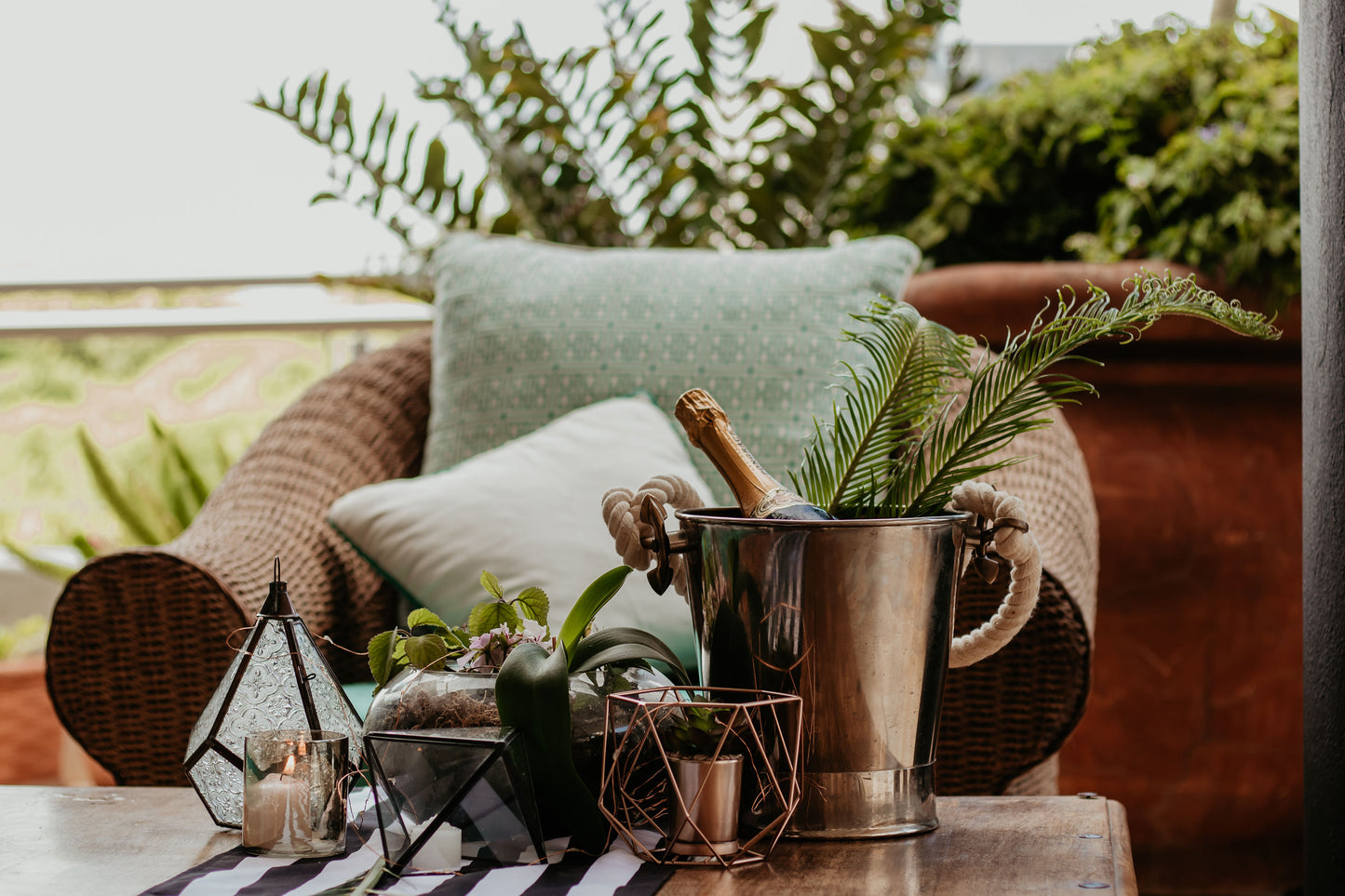 Private Dining Decor Setup