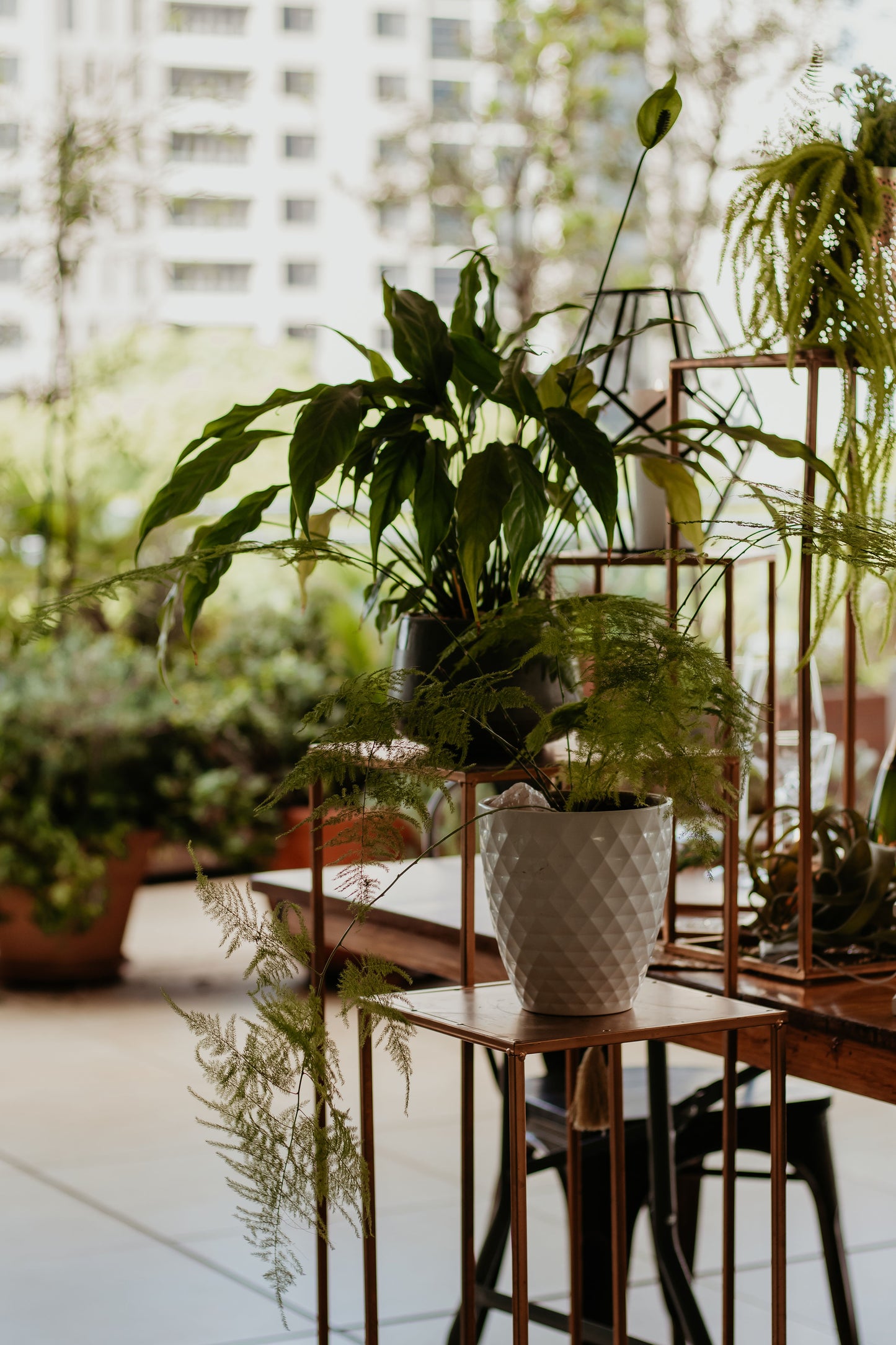 Private Dining Decor Setup