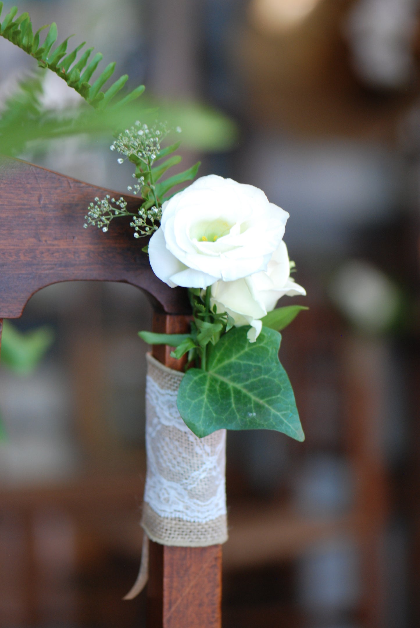 Classic White & Green Decor